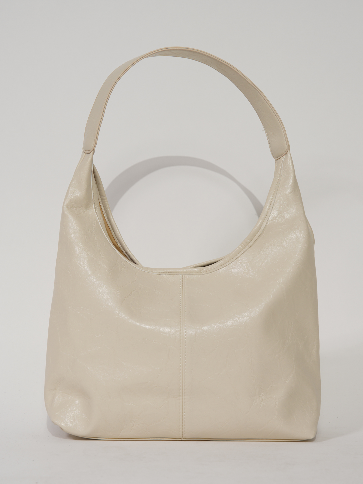 Retro Worn Leather Tote Bag