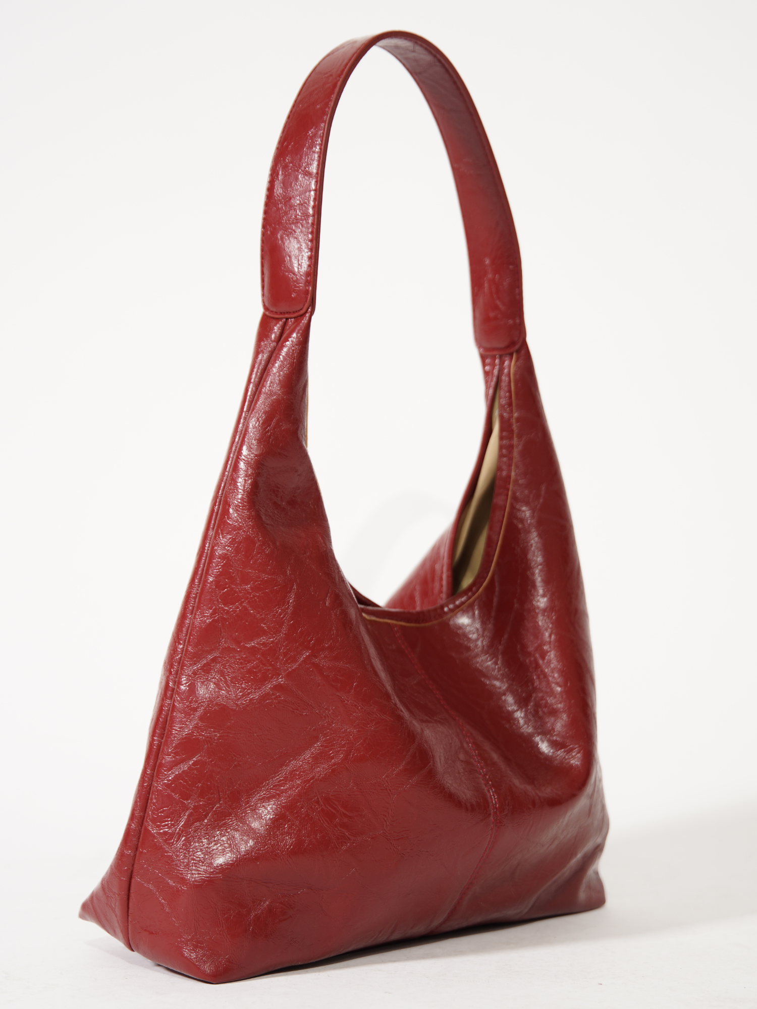 Retro Worn Leather Tote Bag